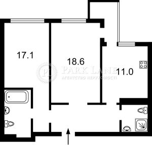 Квартира W-7427808, Осокорская, 2а, Киев - Фото 2