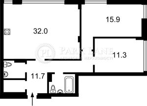 Квартира W-7427986, Регенераторная, 4 корпус 1, Киев - Фото 2
