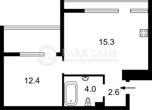 Квартира W-7428031, Гарета Джонса (Хохловых Семьи), 12, Киев - Фото 5