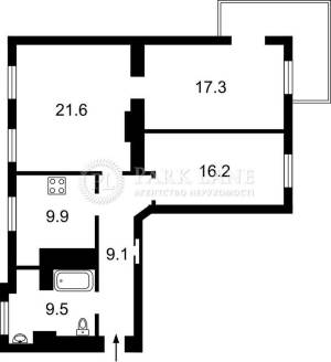 Квартира W-7429469, Довнар-Запольского Митрофана, Киев - Фото 11
