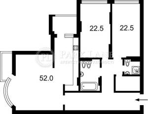 Квартира W-7430683, Тютюнника Василия (Барбюса Анри), 37/1, Киев - Фото 6