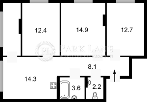 Квартира W-7428273, Ростиславская (Рыбалко Маршала), 5а, Киев - Фото 12