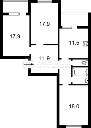 Квартира W-7433443, Коноплянская, 22б, Киев - Фото 2