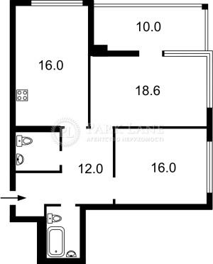 Квартира W-7438244, Дубищанська, 2, Київ - Фото 2