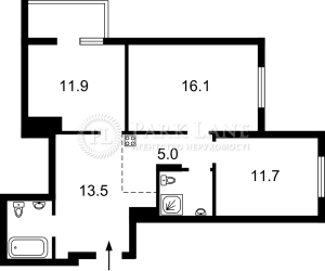 Квартира W-7455166, Гузара Любомира просп. (Комарова Космонавта просп.), 46в, Киев - Фото 15