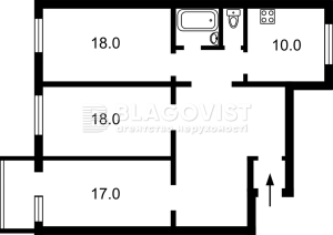 Квартира W-7432553, Леси Украинки бульв., 6, Киев - Фото 15