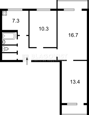 Квартира W-7433341, Наумова Ген., 37а, Київ - Фото 9