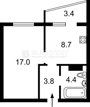 Квартира W-7435180, Софии Русовой, 7, Киев - Фото 15