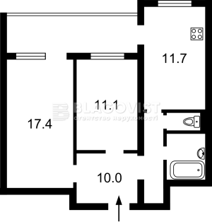Квартира W-7435189, Ахматовой, 3, Киев - Фото 14