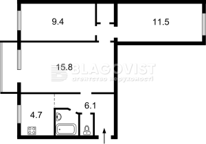 Квартира W-7435480, Дегтяревская, 28, Киев - Фото 14