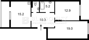 Квартира W-7438365, Каховська (Микільська Слобідка), 62а, Київ - Фото 5