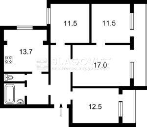 Квартира W-7434467, Миропольская, 37, Киев - Фото 12