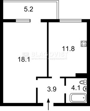 Квартира W-7436106, Бойчука Михаила (Киквидзе), 19а, Киев - Фото 4
