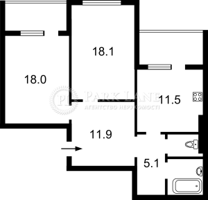 Квартира W-7436270, Балтійський пров., 5, Київ - Фото 14