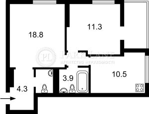 Квартира W-7437489, Салютная, 2/10, Киев - Фото 11