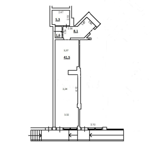  Магазин, W-7440362, Ахматовой, 30, Киев - Фото 13