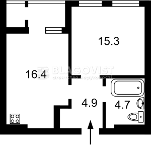 Квартира W-7441919, Бабича Глеба (Канальная), 8г, Киев - Фото 3