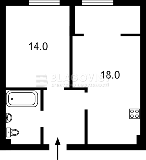 Квартира W-7442443, Максимовича Михайла (Трутенка Онуфрія), 24в, Київ - Фото 3