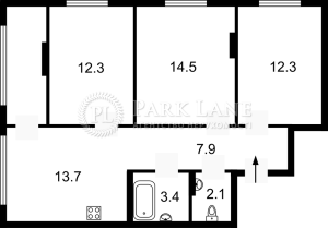 Квартира W-7441980, Ростиславская (Рыбалко Маршала), 5а, Киев - Фото 2