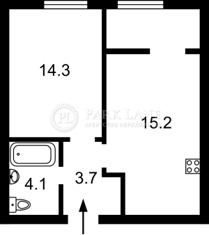 Квартира W-7442471, Олеся Александра, 27а, Киев - Фото 12