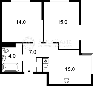 Квартира W-7454841, Гузара Любомира просп. (Комарова Космонавта просп.), 15а, Київ - Фото 10