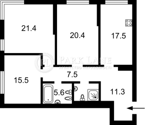 Квартира W-7444258, Зверинецкая, 70а, Киев - Фото 12