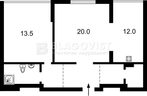Квартира W-7442840, Драгоманова, 2а, Киев - Фото 11