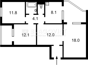 Квартира W-7443195, Григоренко Петра просп., Киев - Фото 13