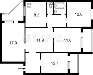 Квартира W-7451404, Ірпінська, 63а, Київ - Фото 2