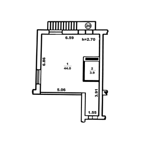  Торгово-офісне приміщення, W-7442528, Кам'янська (Дніпродзержинська), 125, Київ - Фото 11