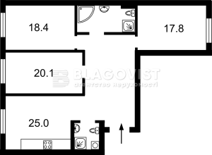 Квартира W-7445590, Черновола Вячеслава, 16, Киев - Фото 3