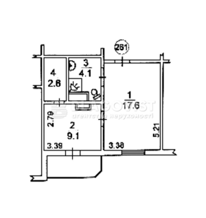 Квартира W-7446332, Шевченко Тараса бульв., 44, Киев - Фото 11