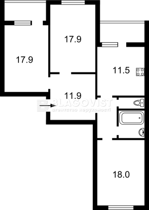 Квартира W-7448915, Коноплянська, 22б, Київ - Фото 6