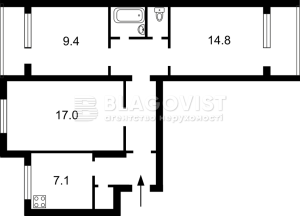 Квартира W-7450034, Татарская, 38, Киев - Фото 1