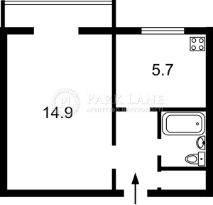 Квартира W-7447054, Ломаківська (Мічуріна), 2, Київ - Фото 3