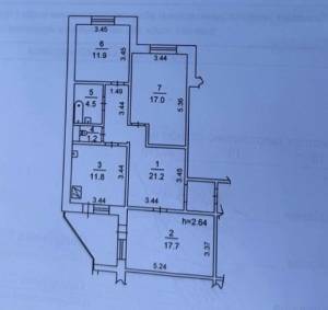 Квартира W-7449987, Вишняківська, 7б, Київ - Фото 2