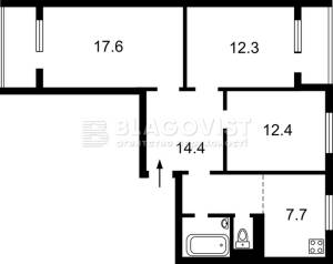 Квартира W-7448964, Героїв Дніпра, 22, Київ - Фото 1