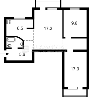 Квартира W-7455239, Русановская наб., 12, Киев - Фото 4