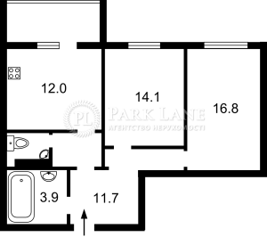 Квартира W-7448702, Софии Русовой, 5б, Киев - Фото 2
