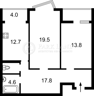 Квартира W-7451585, Драгоманова, 2б, Киев - Фото 3