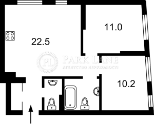 Квартира W-7452700, Столичное шоссе, 1, Киев - Фото 2