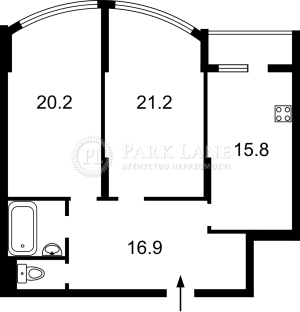 Квартира W-7453769, Днепровская наб., 20б, Киев - Фото 2