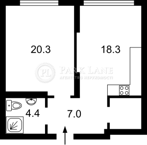 Квартира W-7455459, Трускавецька, 2а, Київ - Фото 2
