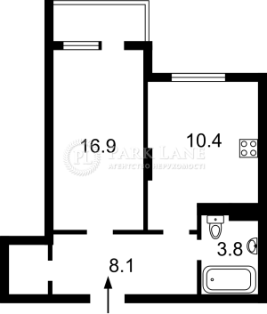 Квартира W-7454229, Воскресенська, 14б, Київ - Фото 1