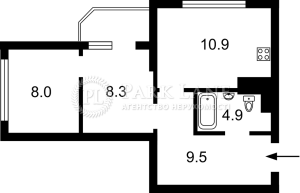 Квартира W-7455474, Сикорского Игоря (Танковая), 4д, Киев - Фото 5