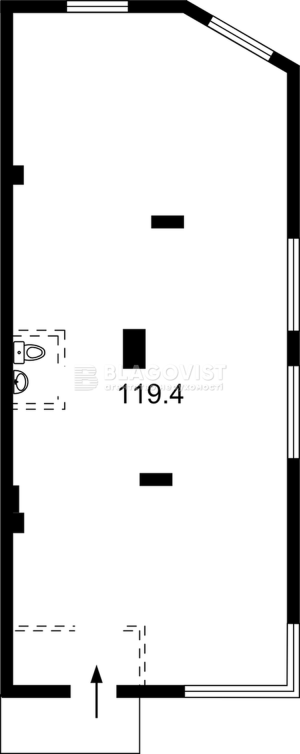 Нежитлове приміщення, W-7441074, Мокра (Кудряшова), 8, Київ - Фото 2