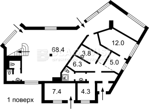  Отдельно стоящее здание, W-7441482, Приозерная, 12б, Киев - Фото 14