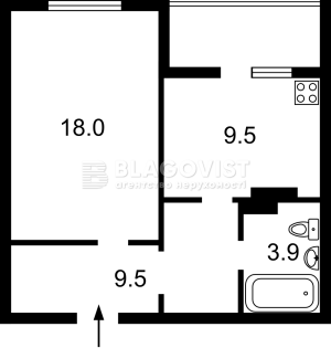 Квартира W-7442418, Моторный пер., 11а, Киев - Фото 14