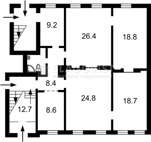  Нежитлове приміщення, W-7445207, Левандовська (Анищенка), 8, Київ - Фото 2