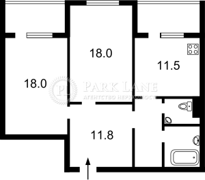 Квартира W-7394686, Вінграновського Миколи, 2, Київ - Фото 2